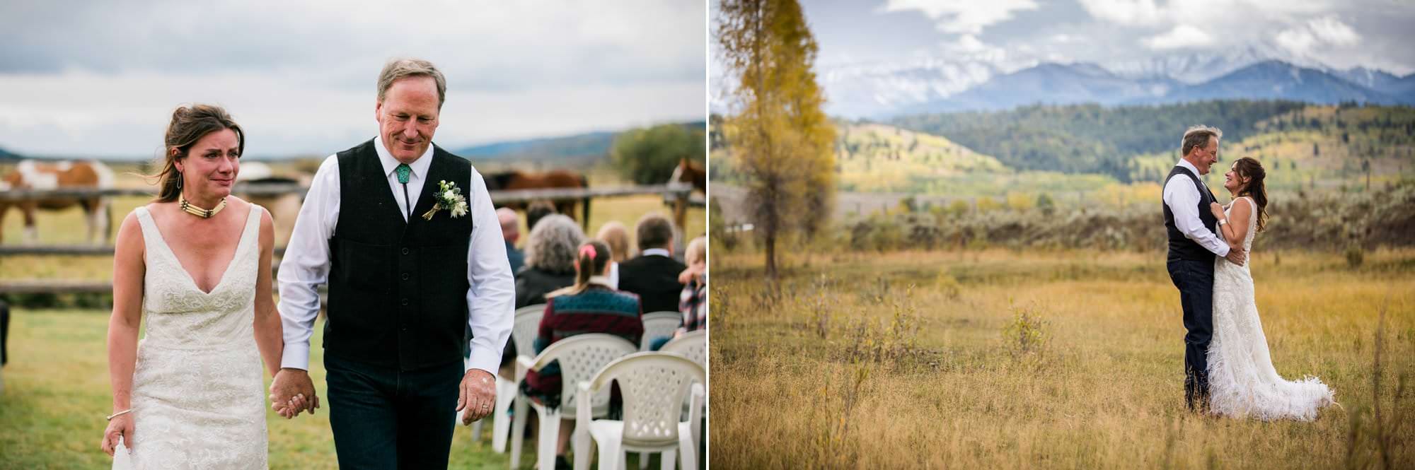 diamond cross wedding ceremony