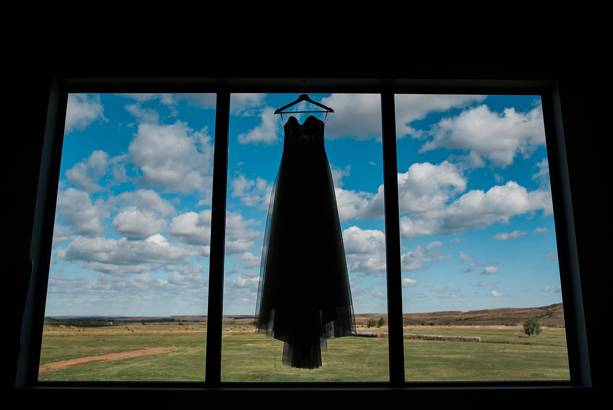 wedding dress in window south dakota