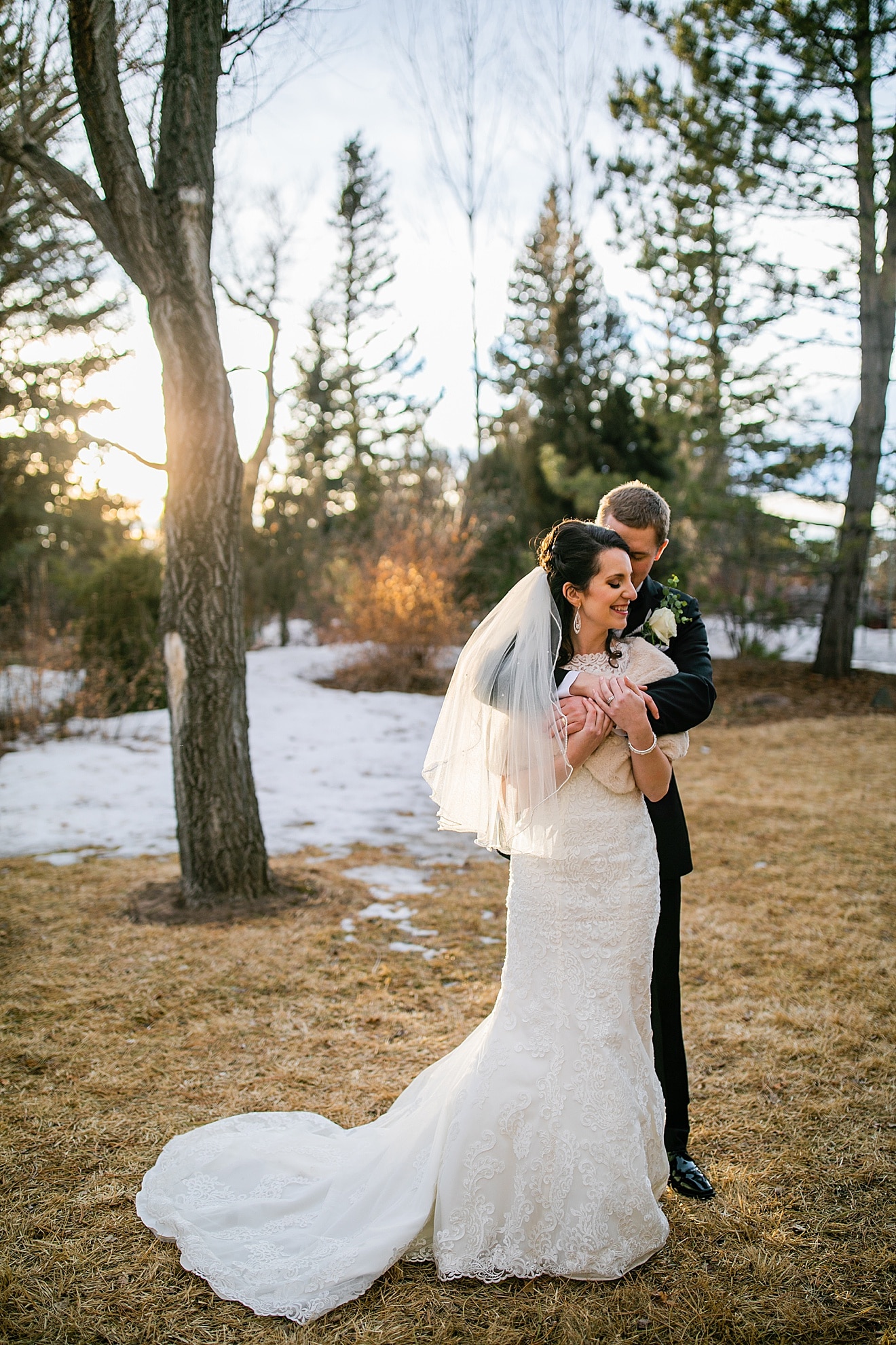Cheyenne Winter Wedding Photos