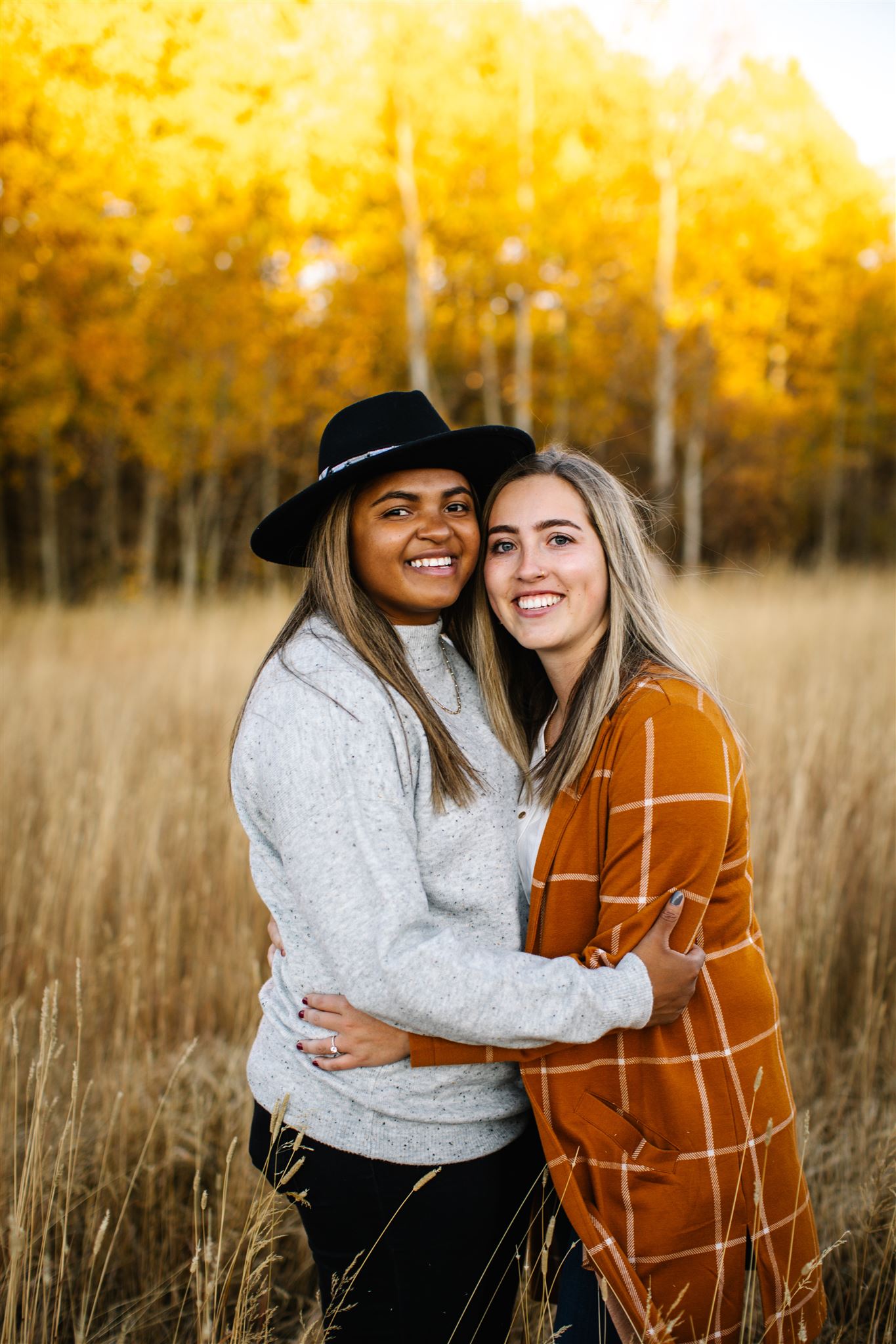 same sex engagement photos Wyoming